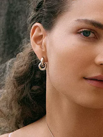 EDBLAD | Ohrringe CHUNKY ETERNAL EARRINGS  Steel | 